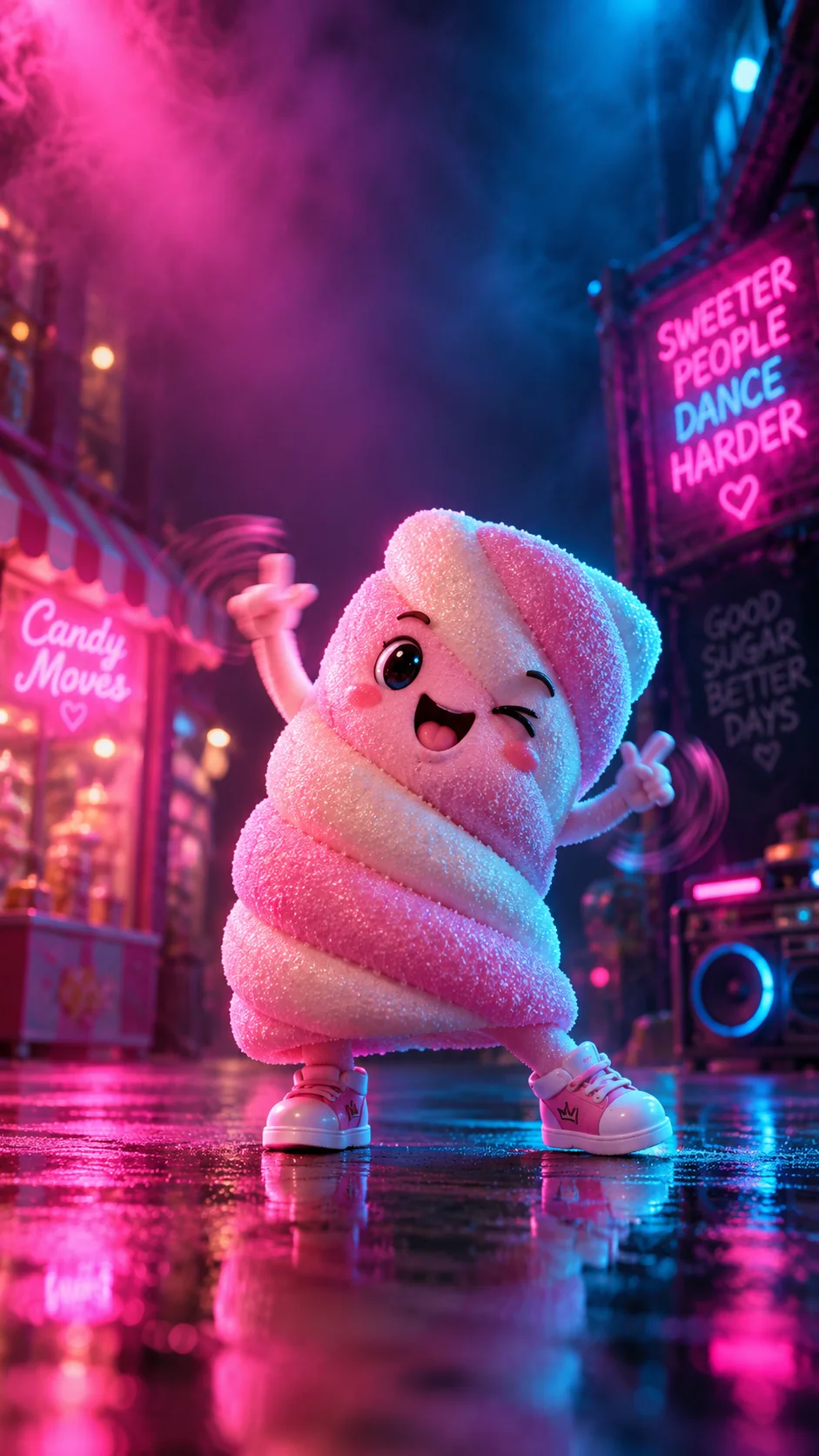 Marshmallow · atmosfera noturna